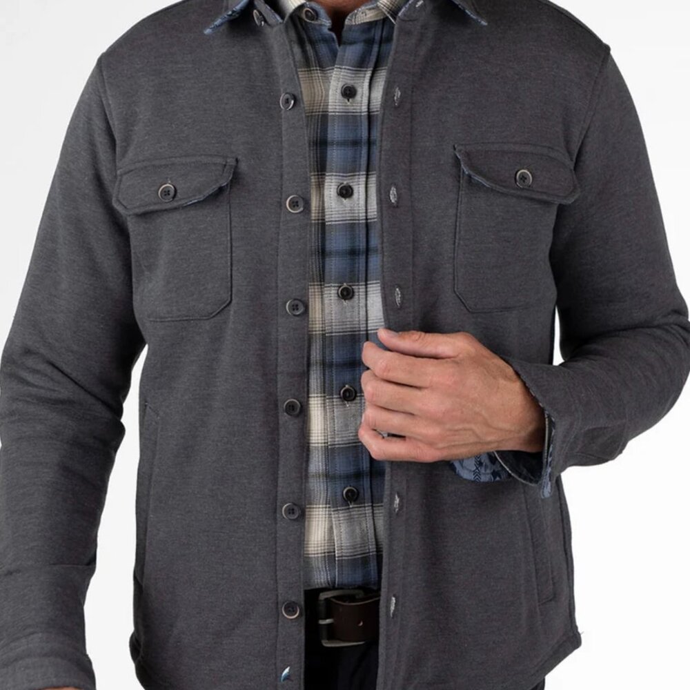 Men’s Tailor Vintage PUREtec Cool Sherpa Fleece Shirt Jacket